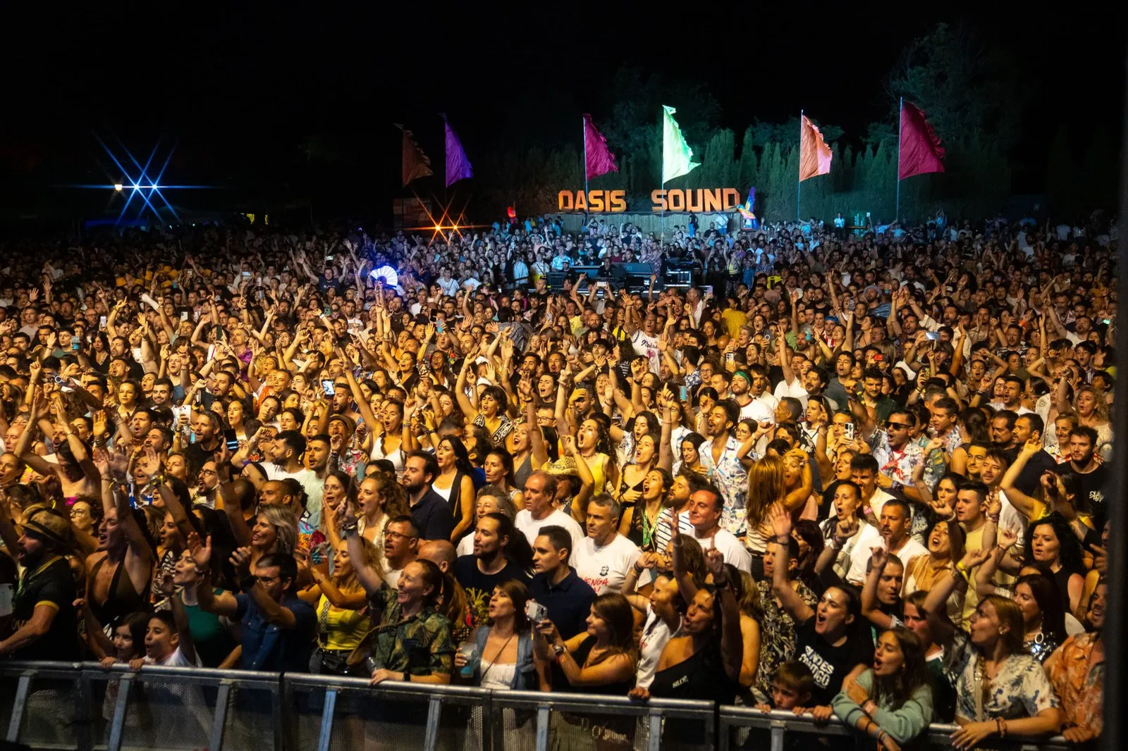 Público en un concierto producido por Paradigma Events